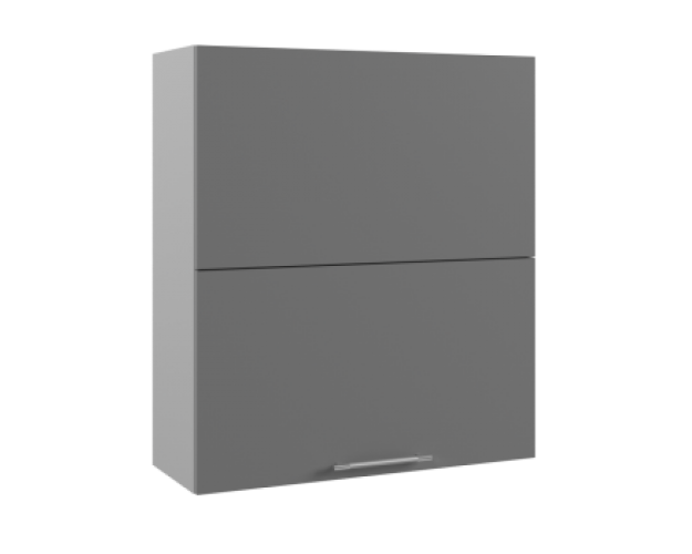 Ройс ПГПМ 800 Шкаф верхний Blum Aventos HF (Лазурь софт/корпус Серый)