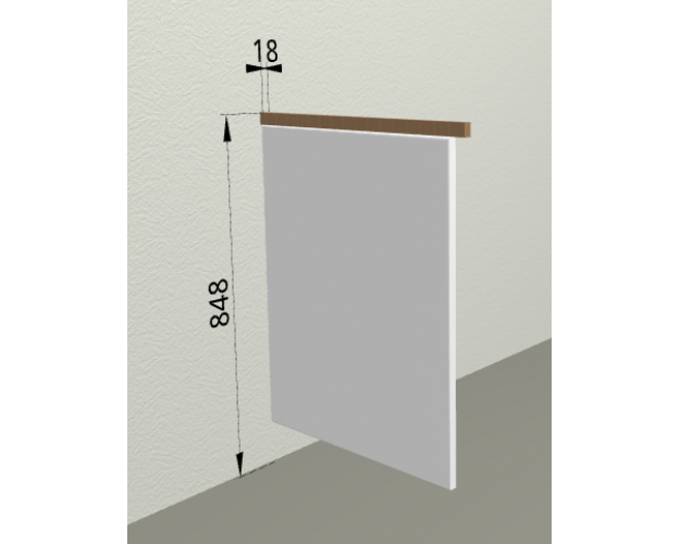 Панель ТН (для нижних шкафов) Бланко