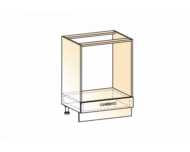 Мечта шкаф рабочий под духовку L600 1 ящ. 16.39