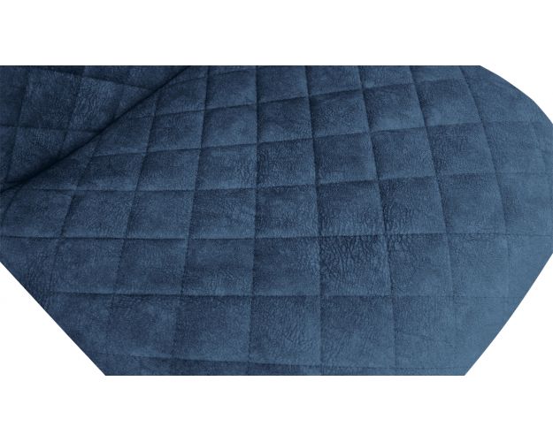 Стул «Ричи» К1С Черный муар/Микровелюр Wellmart Blue